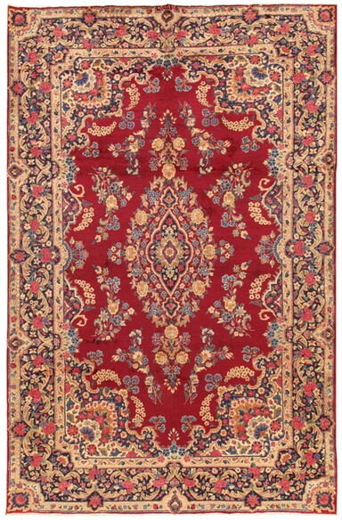 Pasargad Sarouk Sarouk 037026 Red